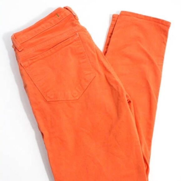 J Brand Orange Capri Jeans Size 27 - Picture 1 of 6